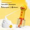 Portable Electric Dog Cleaning Foam Machine Automatic Soap Dispenser For Bathing Rechargeable Shampoo Mix Bottle