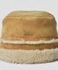 TTUDEMENT Teddy Trim Mustang Hat Beige