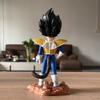 21cm Anime Dragon Ball Childhood Small Vegeta Prince Action Figure Model PVC Toy Doll Desktop Decorate Gift