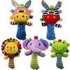 Cute Baby Rattles Animal Handbell For Kids Baby Education Learning Toys Rattle Toys Musical Handbell Musical Bell For Children