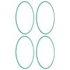 4Pcs Wheel   Protector Strip Scratch Resistant Stylish Look Adhesive Installation Wheel Hub   Guard Strip for 19in Car Wheel Hub