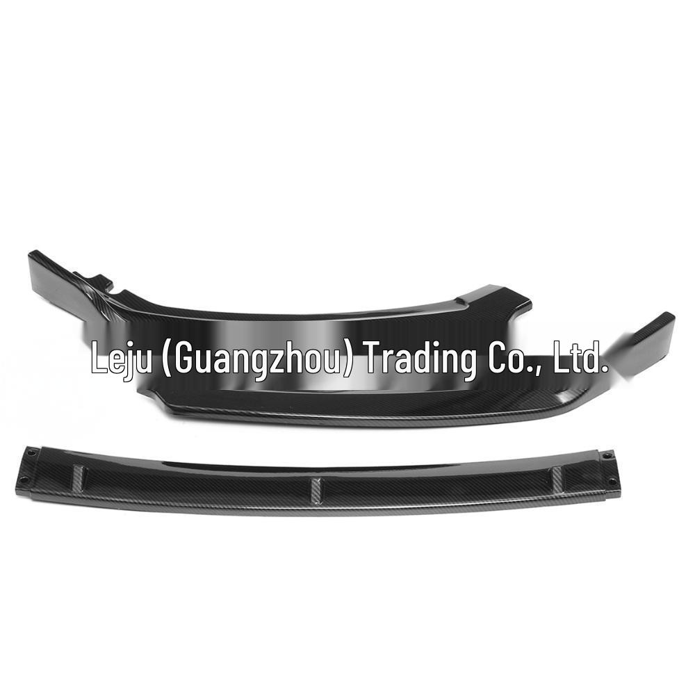 Gloss Black Front Lip Splitter Kit for 2019 Ford Focus