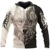 2026 New Hoodie 3d Viking Harajuku Print Pullover Men's Hooded Sweatshirt Oversized Vintage Male Clothing Fall Long Sleeve