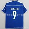 Vintage Brazil National Team Soccer Jersey Ronaldo 9 Classic Retro Football Shirt Short Sleeve Unisex