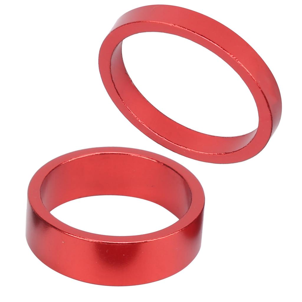 6Pcs Headset Spacer Aluminium Alloy Bike Handlebar Stem Spacers for Mountain Bike