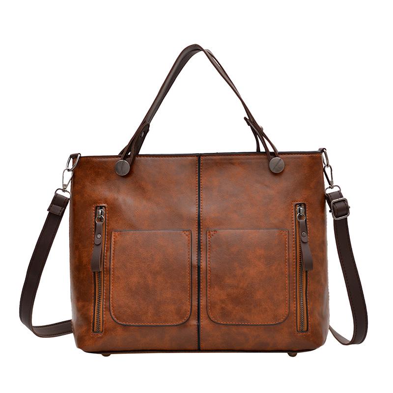 AW 2025 Women s Retro Fashion Handbag - Versatile Single Shoulder Crossbody Bag 1969₽