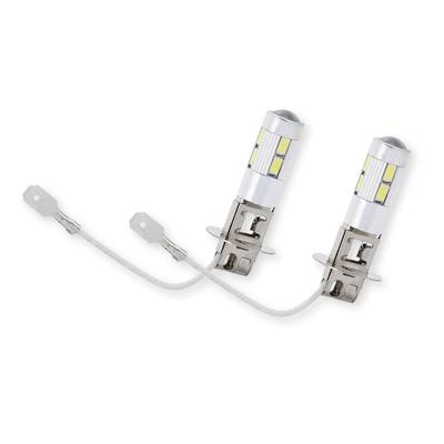 Calm wish Polar H3 LED lemputė, Gintarinė, 2 lemputės, Didelio ryškumo, Rūko žibintas, Projektorinis lęšis, Sprogimas, , 30W, 6000K, Universali