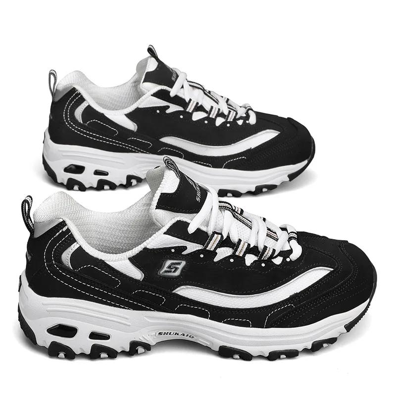 

FashionClassic Black Casual Sneakers Men Chunky Shoes Designer Sneakers Women Running Male Shoes Man Platform Trainers Shoes for Men 43