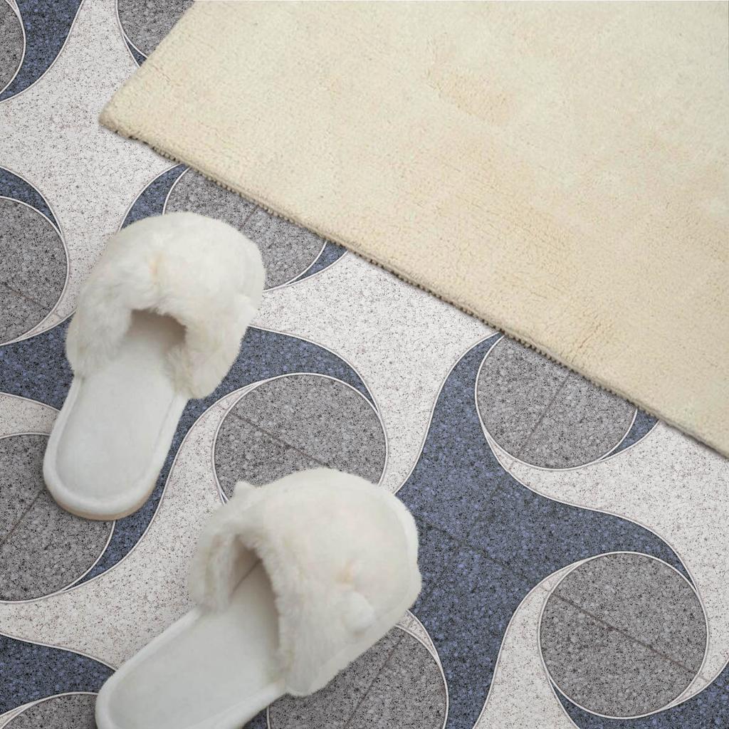 Vinyl Wall Tile Decoration For Office Abstract Mosaic Pattern 10X40X20 Cm