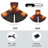 Electric Heated Neck Gaiter with Temperature Control - Warmth, Cold Protection, and Hot Compress Therapy Shawl