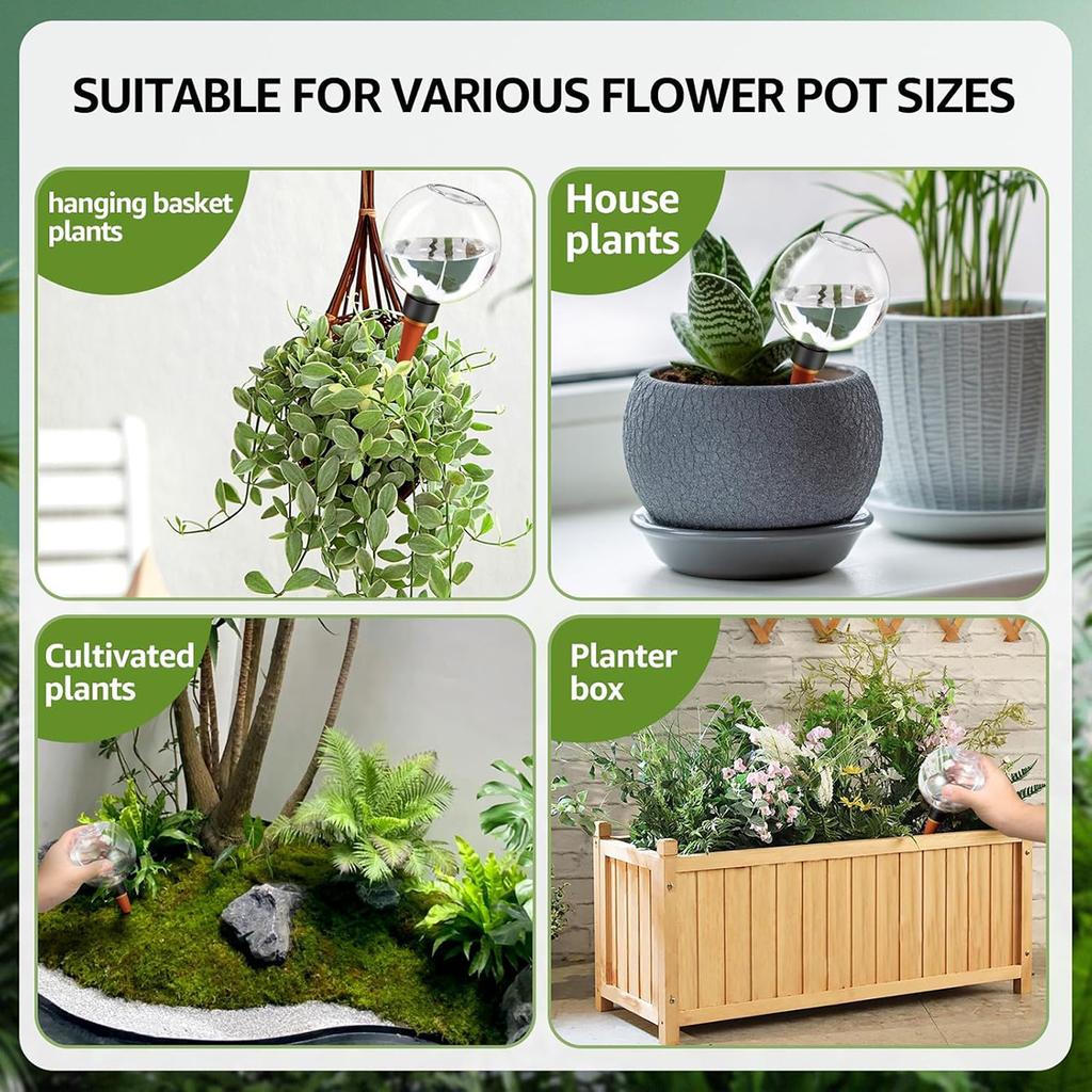 Self-Watering Bulb For Garden Drip Irrigation Equipment Slow Release Control Flower Pot Insert Plant Bulb Plant Feeder Equipment
