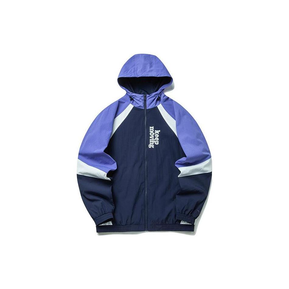 Anta Life Collection Jacket Unisex Gray Blue 952218641-2 XXL