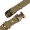 PET ARTIST Dog Collar for Large Dogs, Soft Padded Premium Nylon Dog Collar with Quick Release Metal Buckle, Durable & Adjustable Pet Collars for Boy