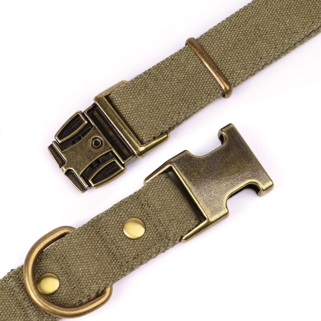 PET ARTIST Dog Collar for Large Dogs, Soft Padded Premium Nylon Dog Collar with Quick Release Metal Buckle, Durable & Adjustable Pet Collars for Boy