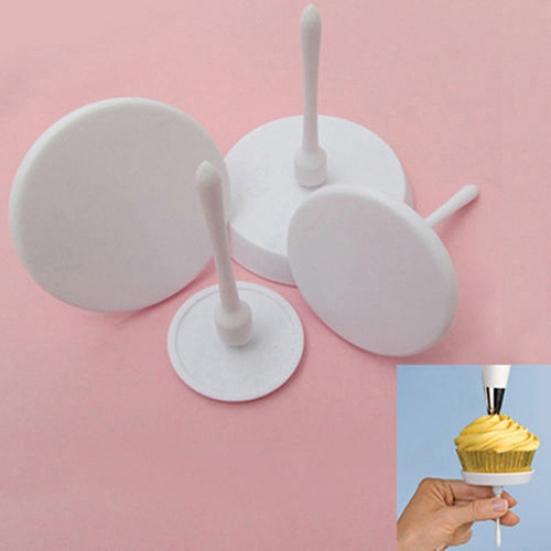 4Pcs/Set Flower Icing Cream Stand Nail DIY Cupcake Sugarcraft Decorating Tool