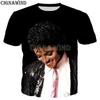 Cool T-shirt Heren/Dames Zanger Michael Jackson 3D Print T-shirt Casual Harajuku Stijl Streetwear Tops