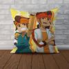 Anime Inazuma Eleven Kuddfodral För Bil Soffa Dekorativt Hem Dubbelsidig Tryck Plysch Kvadratisk Kudde Kuddfodral