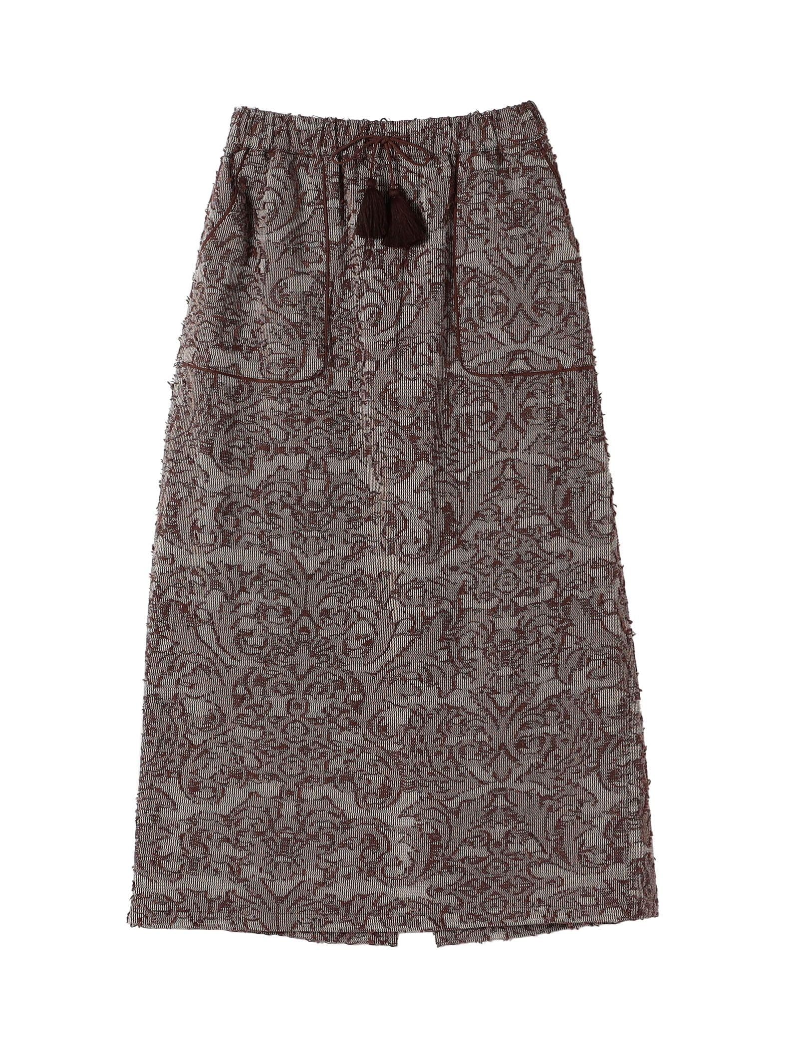 

Ships Any Hand Washable Mesh Jacquard Easy I-Line Skirt 723220052 Brown One Size