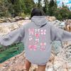 2025 Women's Drawstring Ribbed Long Sleeve Fleece-Lined Hooded Sweatshirt - European Size, In Stock