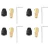 Versatile Metal Drill Chuck Securely Holds Bits 0.3-3.4mm For All Tools Self Locking Keyless Drill Chuck Kit
