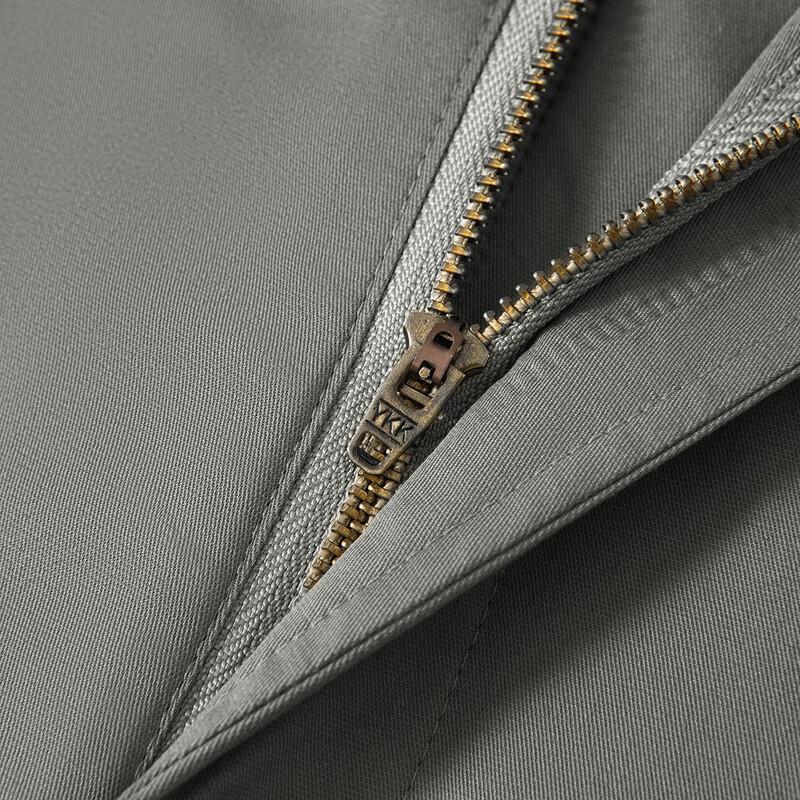 MONTAGUT Men's Mulberry Silk Blend Breathable Ice-Cool Straight-Leg Casual Pants