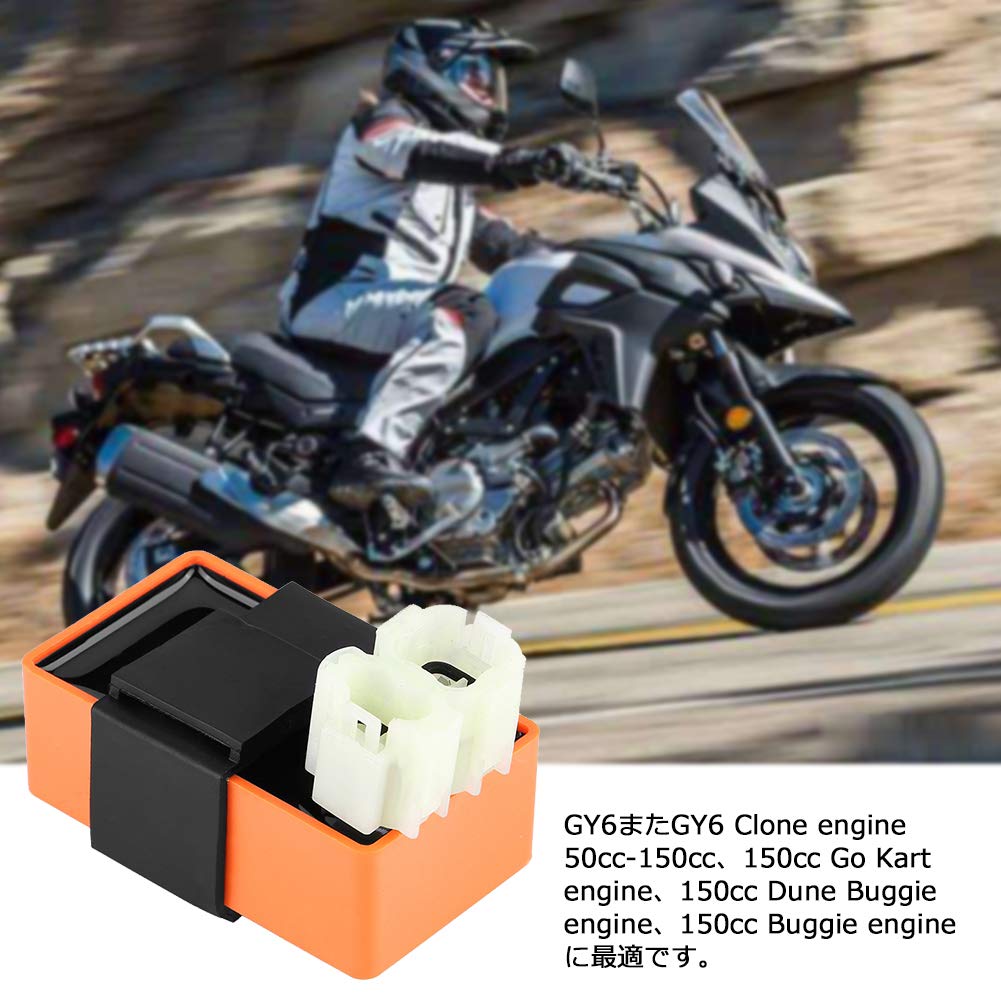 CDI Ignition System CDI Box Ignition CDI Ignitor 6PIN Plastic and Metal Material Eliminates