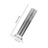 3Pcs Manual Sausage Stuffer Kit with Stainless Steel Meat Filling Tubes and Natural Casings for Homemade Sausage
