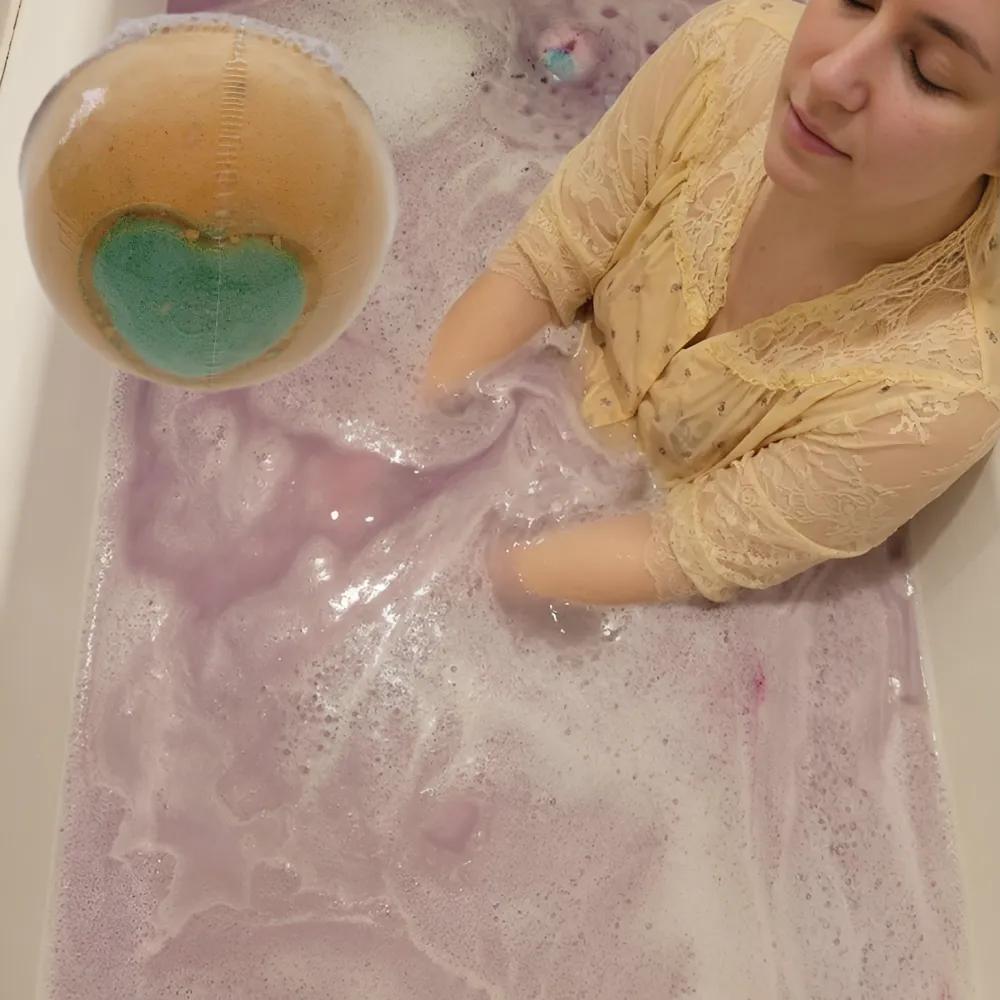Solomang 100g Single Item Bath bomb Bubble bath bomb Bath ball Bubble bath Half-body bath Cherry bolossoms
