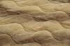 IKEHIKO Peria Bedding Pad, Approx. 140 x 200 cm, Double, Brown, Heat Retention, Smooth, Volume, #1595919