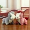 1Pcs Simulation Pony Pendant Cute Little Horse Doll Keychain Anime Stuffed Plush Toy For Children'S Birthday Christmas Gift