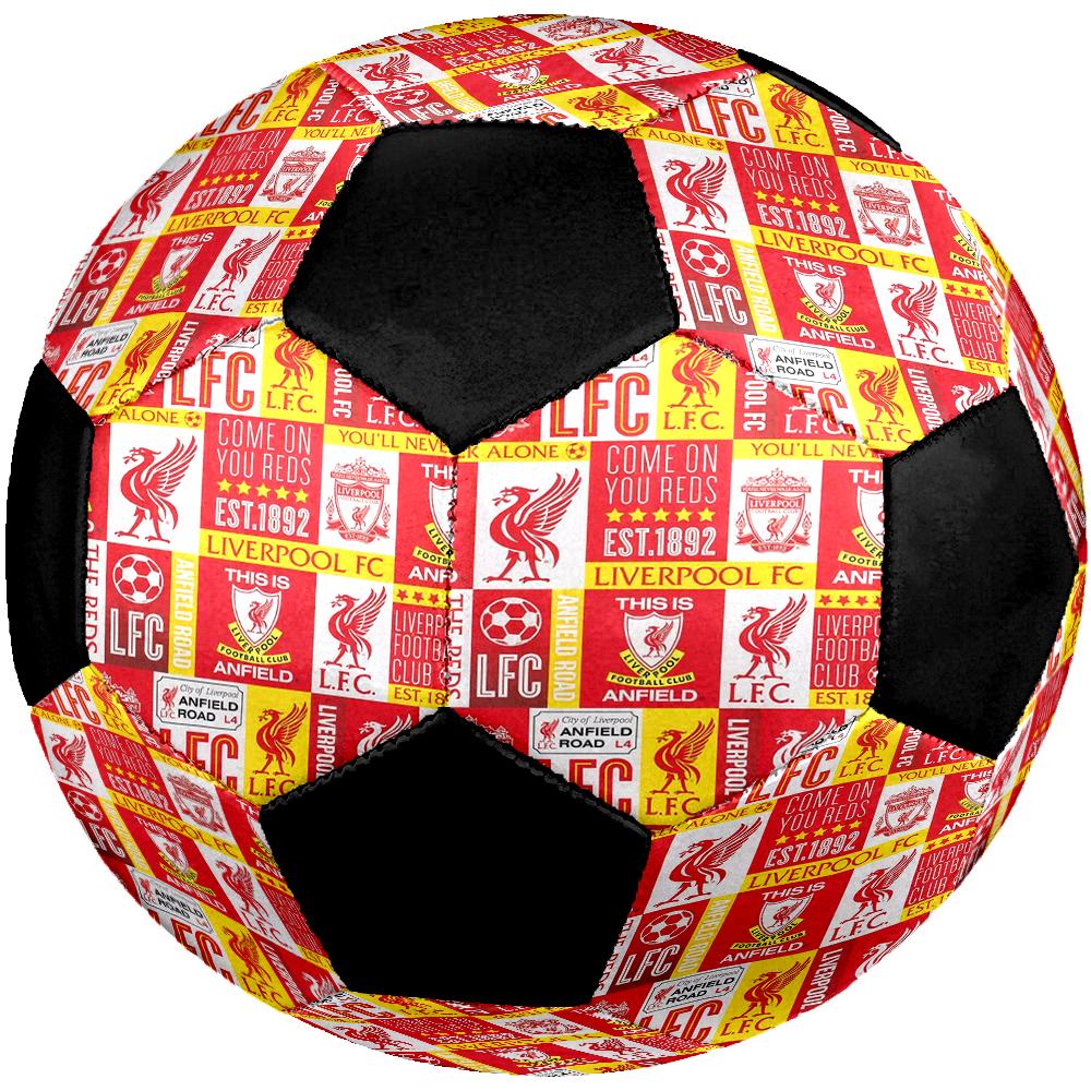 Fußball in Größe 5 mit Liverpool Football Club Thema, geeignet für Spiele drinnen und draußen, ein Geschenk für jeden geeignet.