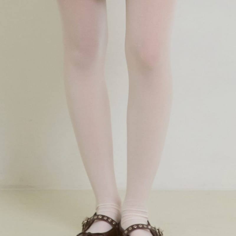 

pink PINEAPPLE [2EA 1SET] SOFT SHEER STOCKING_IVORY IVORY_FREE