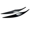 Car Headlight Lamp Eyebrows Cover Trim Stickers For BMW 3 Series E90 E91 320i 330i 2005-2012 Model ABS Material Car Accessories
