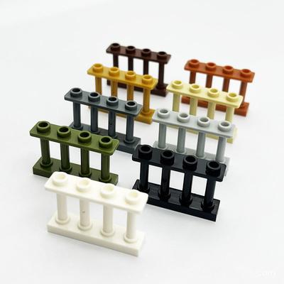 Ensemble de 20 pièces Blocs de construction 1x4 Points Ferme & Jardin avec Clôture de Ranch - MOC DIY Scène Animale Ensemble de Jeu, compatible avec 15332