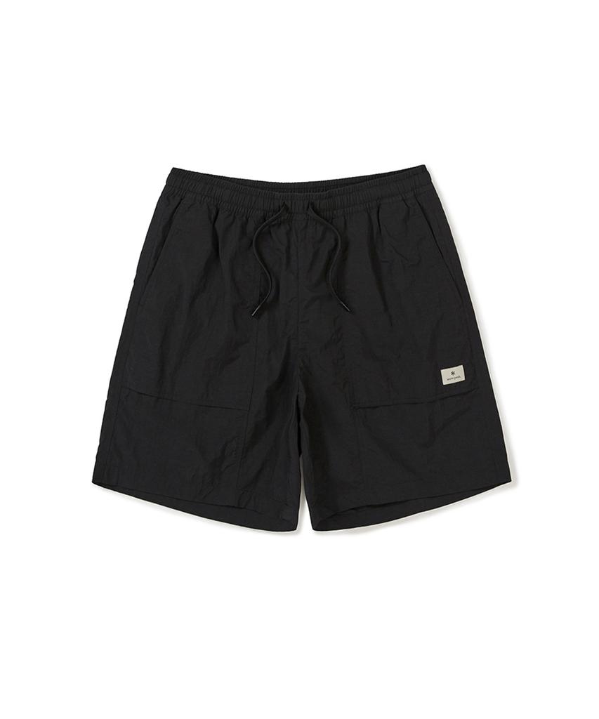 SNOWPEAK APPAREL Taslan Carapace Shorts (S25Mulhp64) Black