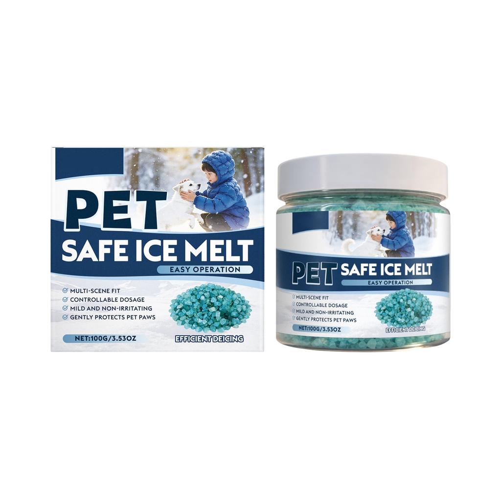 Pet Safety Ice Melting Agent Highly At Melting Snow Suitable For Multiple Scenarios Protects.
