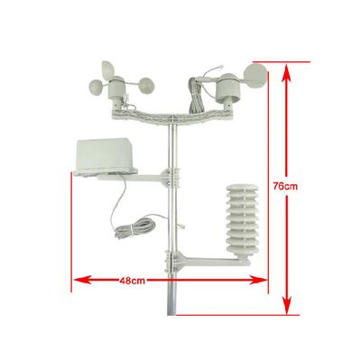 1 Satz Ersatzteil (Außeneinheit) für professionelle drahtlose Wetterstation