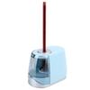 Electric Pencil Sharpener Blue Full Automatic Replaceable Tool Holder Student Stationery