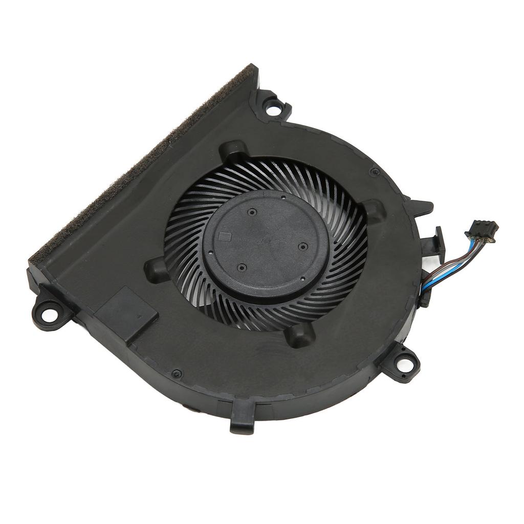 CPU Fan 4 Pin Connector Aluminum ABS DC 5V 0.5A Laptop Replacement Cooling Fans for HP Pavilion Gaming 15 Ec for 15