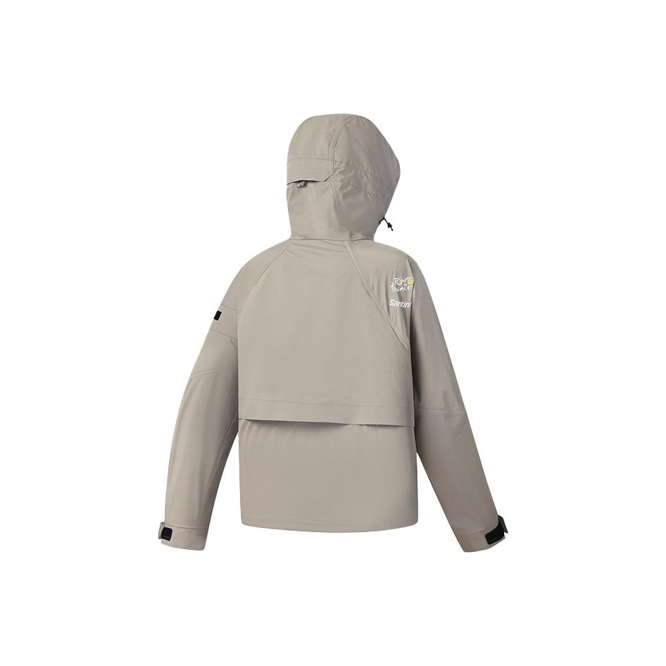 FILA Urban Explore Series Fashion Lightweight Warm Windproof Outdoor Sports Loose Hooded Woven Jacket Women jackets A11W538703F-LK