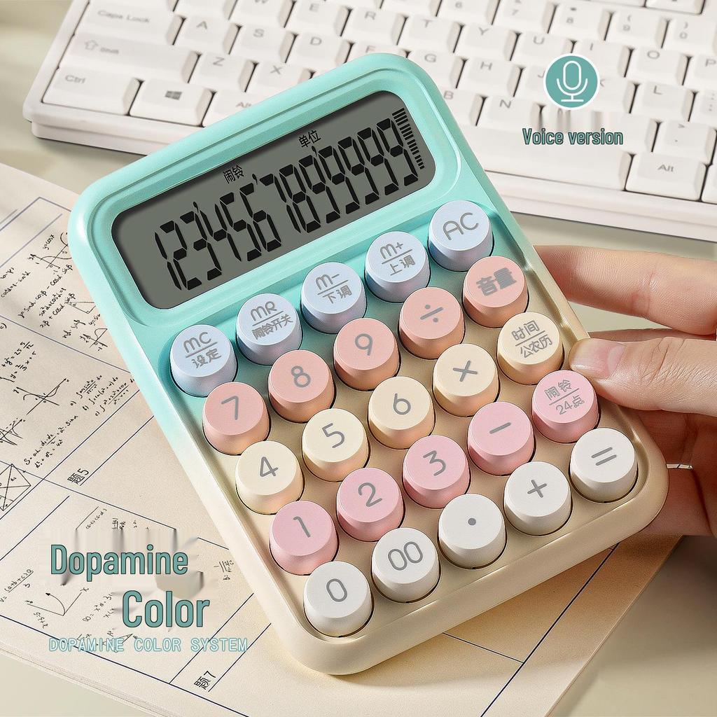 12-Digit Large Screen Gradient Calculator for Students & Office Use
