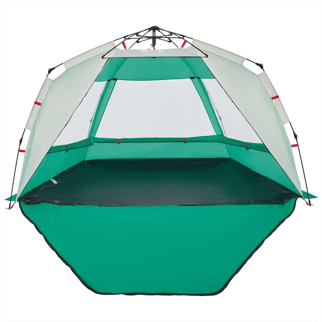 Beach Tent for 3 Persons Sea Green Quick Release Waterproof