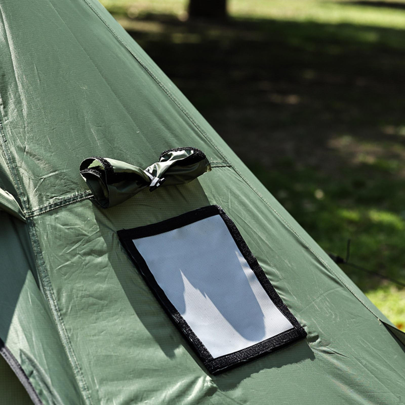 

Палатка Джек Вогнестійкий 9.06дюймx7.87дюйм Димар Захист від опіків Аксесуар для пікніка Готування