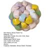 Balle Anti-Stress Croquante Remplie de Cube Forme Relief Anxiété Malléable Boule à Presser Jouet Sensoriel Portable Voyage Boule Moulable Pincer Jouet Fidget