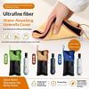 Microfiber Umbrella Strong Water Absorption Storage Bag Folding Umbrella Carrier With Zipper And Hanging Loop Hand Washable
