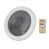 Kleiner Deckenventilator mit Licht Fernbedienung E27 Lampenfassung Ventilator Einstellbare Geschwindigkeit Geschlossener Ventilator