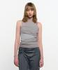 Kimjisu Layered Sleeveless _ Gray