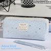 Korean Style Large Capacity Pencil Case With Fabric Material For Students And Office Use