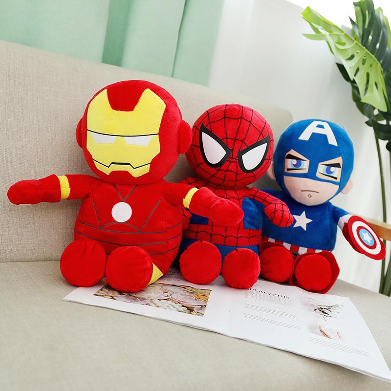 Avengers Spider-Man Plush Doll Kids' Anime Backpack