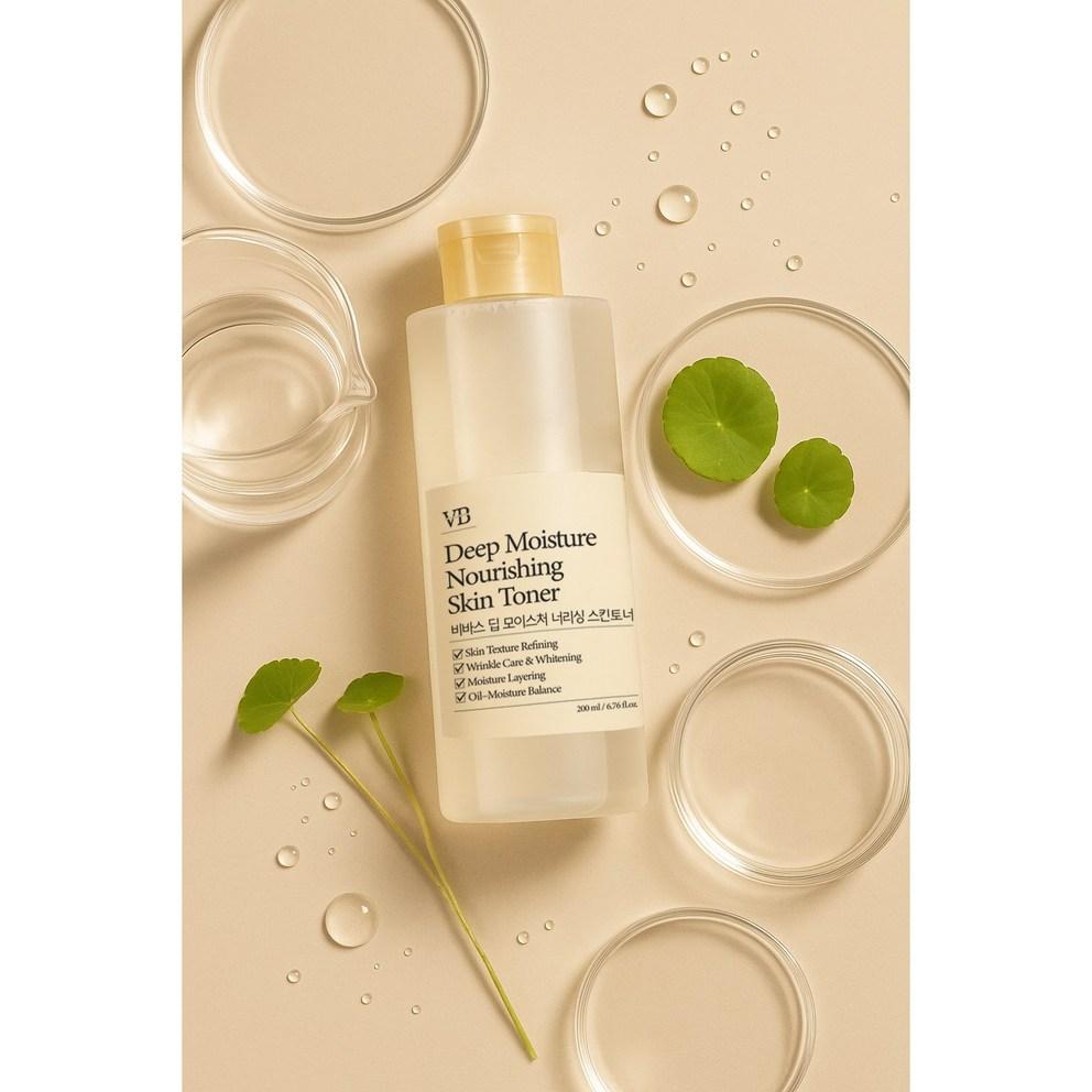 [Vivas] Deep Moisture Nourishing Skin Lotion Set, 1 Set